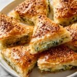 Flaky Sheet Pan Spinach & Cheese Bourekas Recipe