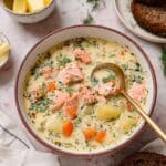 Creamy Finnish Salmon Soup (Lohikeitto) Recipe