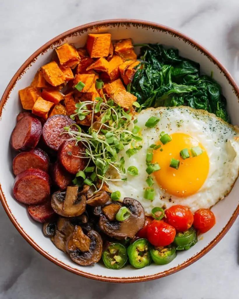 Macro Bowl with Smoked Sausage Recipe