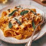 Creamy Pumpkin Pasta with Sage Recipe