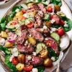 Lamb Salad with Herb-Roasted Potatoes and Feta Recipe