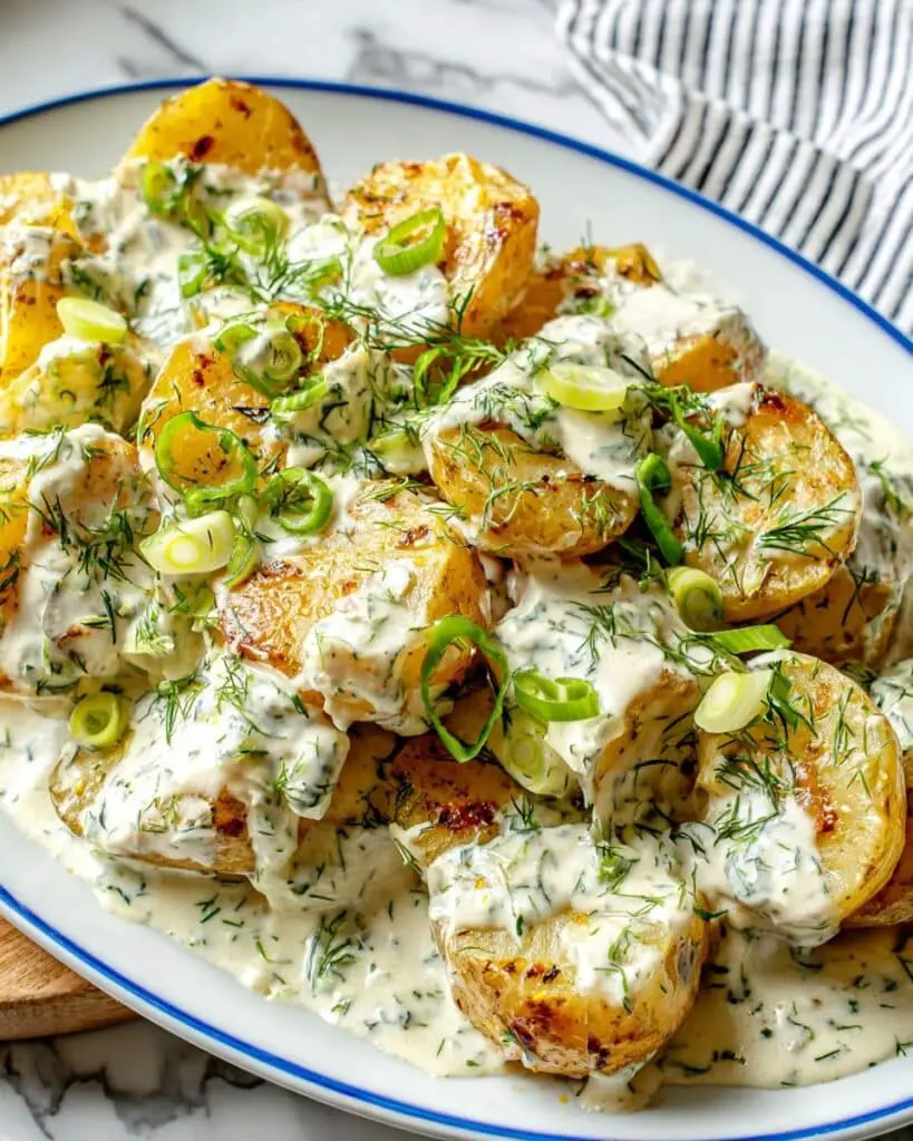 Crispy Potato Salad Recipe