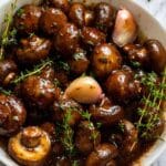 Balsamic Marinated Mushrooms Recipe