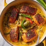 Caribbean-Style Coconut Curry Salmon Recipe