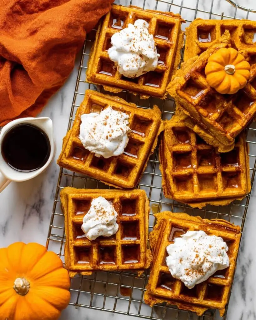 Buttermilk Pumpkin Waffles Recipe