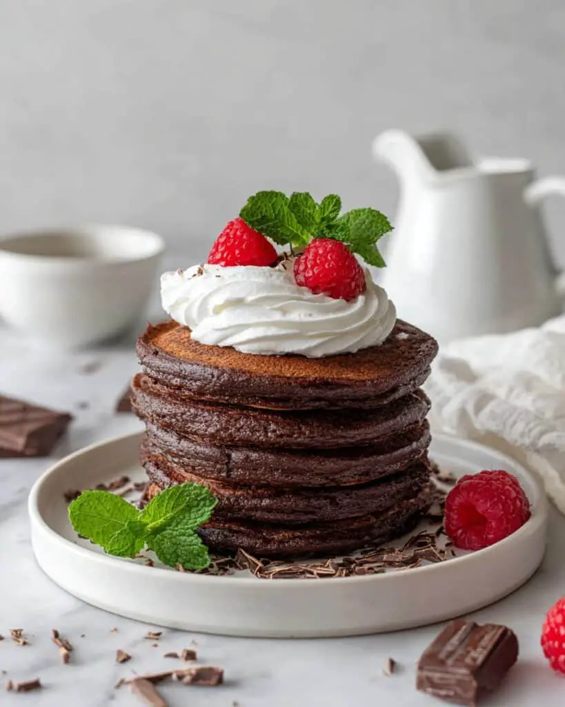 Chocolate Protein Pancakes Recipe