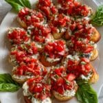 Herbed Ricotta and Tomato Bruschetta Recipe