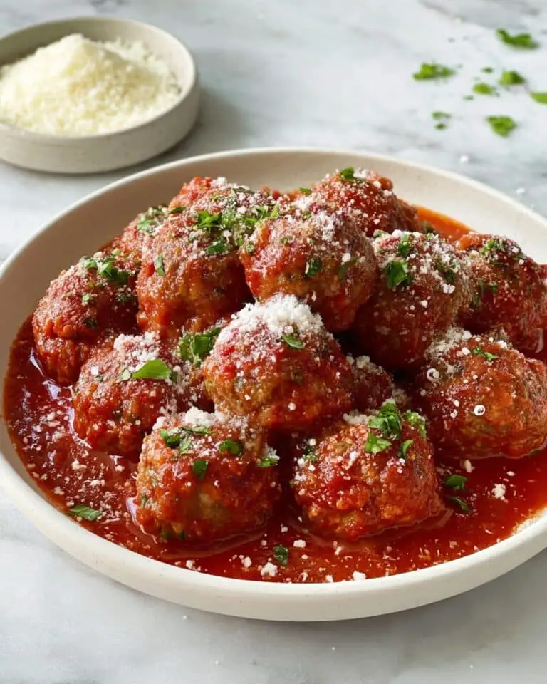 Baked Italian Meatballs Recipe