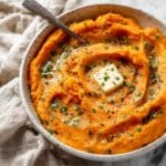 Creamy Vegan Mashed Sweet Potatoes Recipe