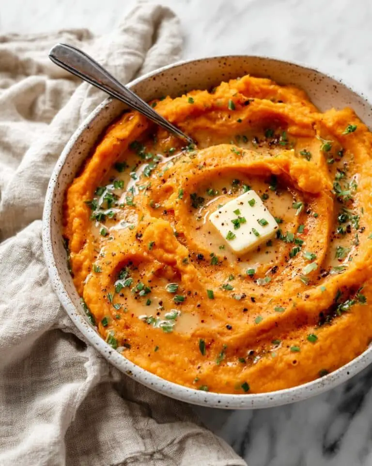 Creamy Vegan Mashed Sweet Potatoes Recipe