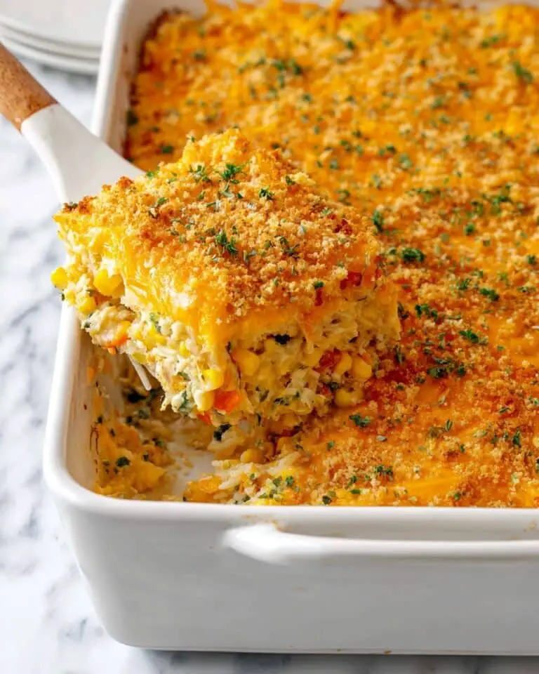 Loaded Vegan Hashbrown Casserole Recipe