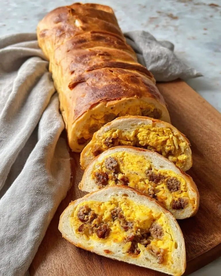 Breakfast Garbage Bread Recipe