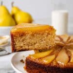 Pear Upside-Down Cake Recipe