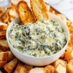 Crockpot Spinach Artichoke Dip Recipe