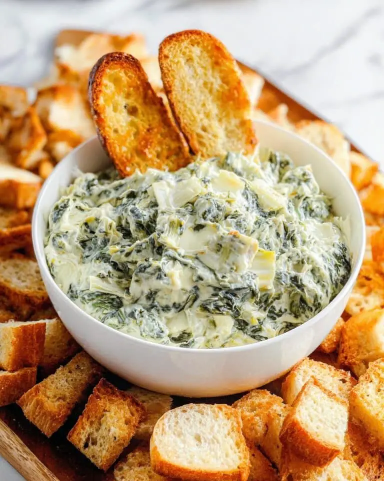 Crockpot Spinach Artichoke Dip Recipe