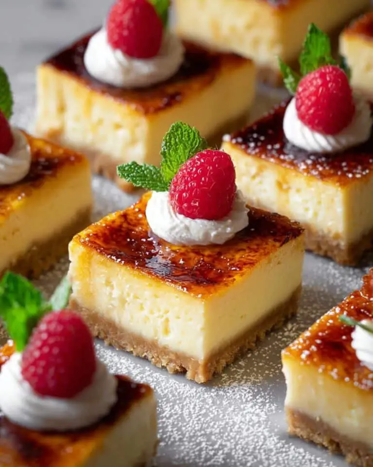 Crème Brûlée Cheesecake Bars Recipe