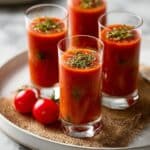 Fresh Gazpacho with Basil Recipe