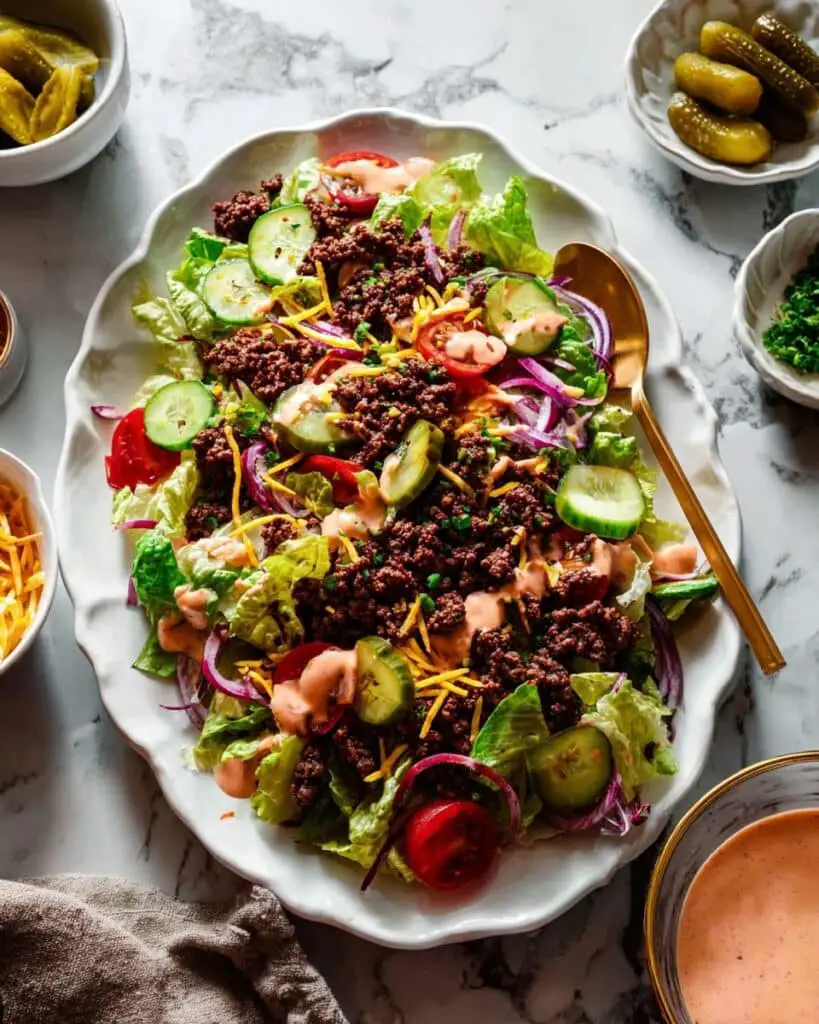 Big Mac Salad Recipe