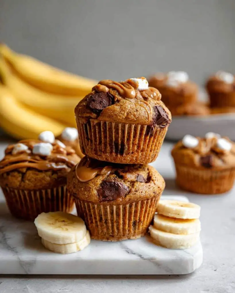 Peanut Butter Banana Muffins Recipe