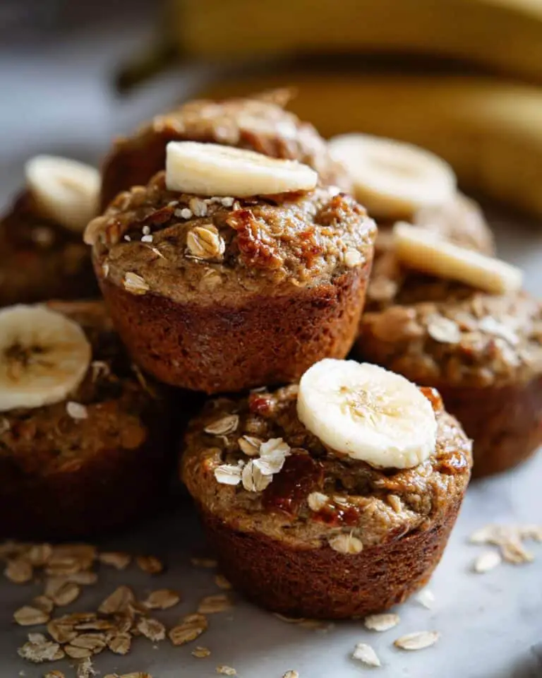 Banana Oatmeal Muffins Recipe