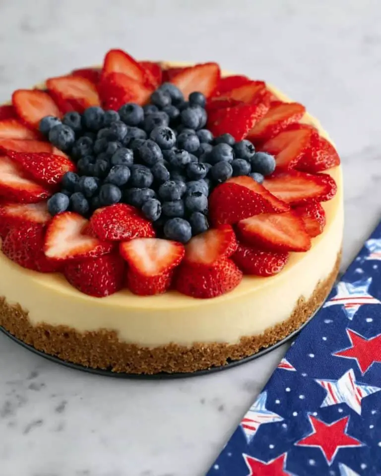 4th of July Cheesecake Recipe