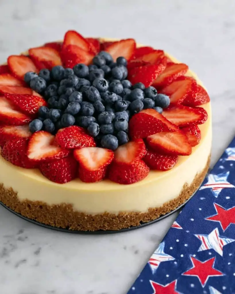 4th of July Cheesecake Recipe