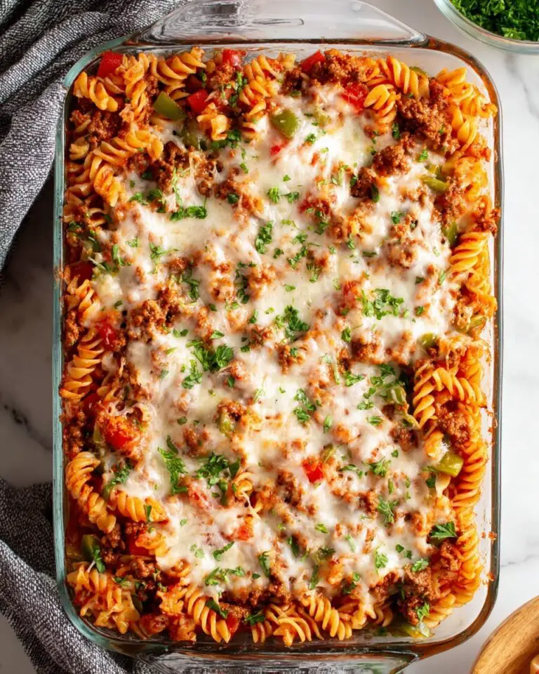 Stuffed Peppers Pasta Casserole Recipe
