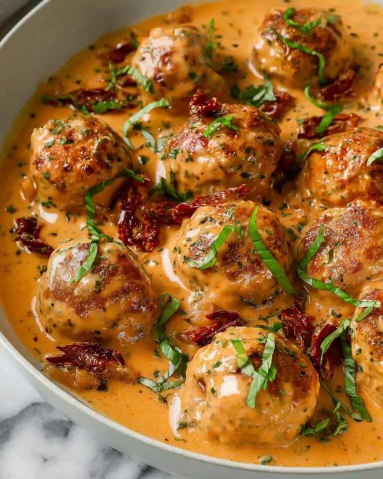 Marry Me Chicken Meatballs Recipe