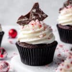 Peppermint Bark Cupcakes Recipe