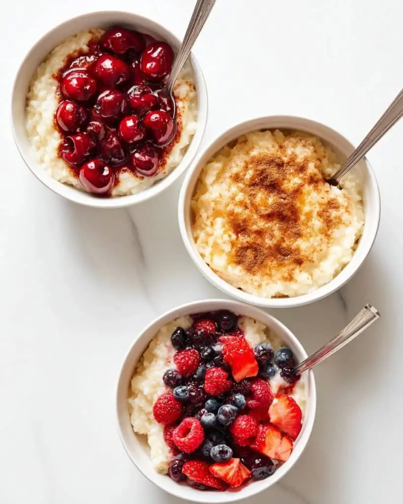 Milchreis (German Milk Rice Pudding) Recipe