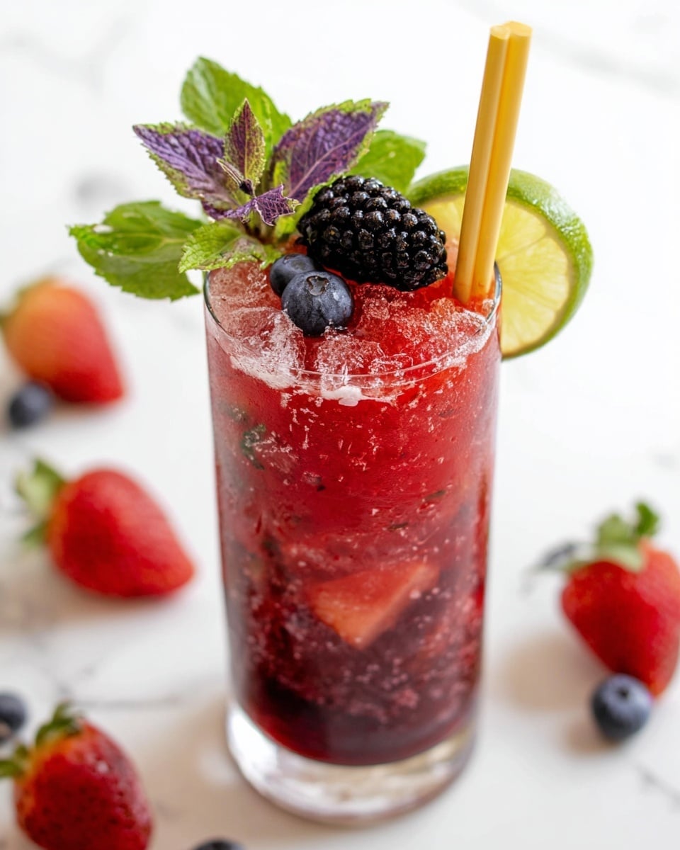Mixed Berry Mojito Recipe
