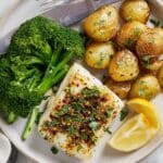 Oven-Baked Chilean Sea Bass with Lemon Butter and Herbs Recipe