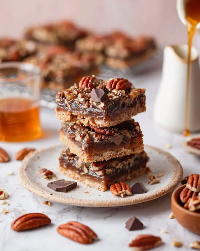 Chocolate Pecan Pie Bars Recipe