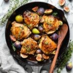 Balsamic Fig Glaze Chicken Skillet Recipe