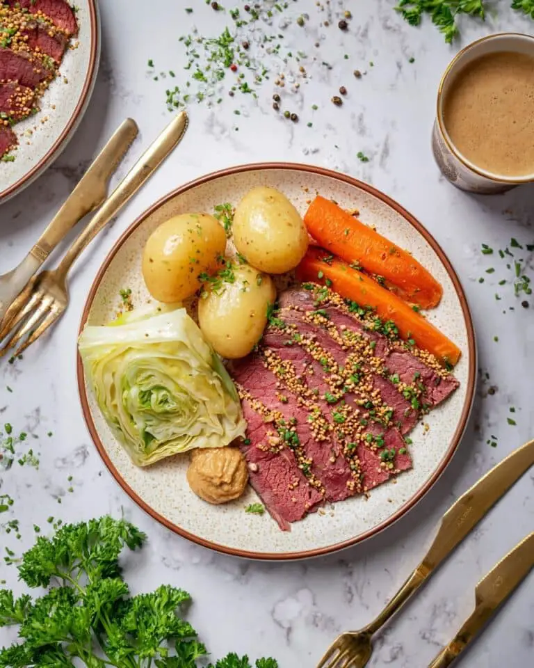 Instant Pot Corned Beef and Cabbage Recipe