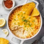 Baked Crab Dip with Cream Cheese and Green Onions Recipe