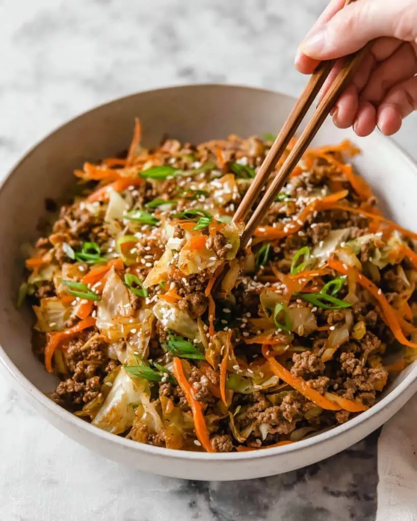 Egg Roll Bowl Recipe