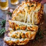 Soft Garlic Herb Cheddar Cheese Bread Recipe