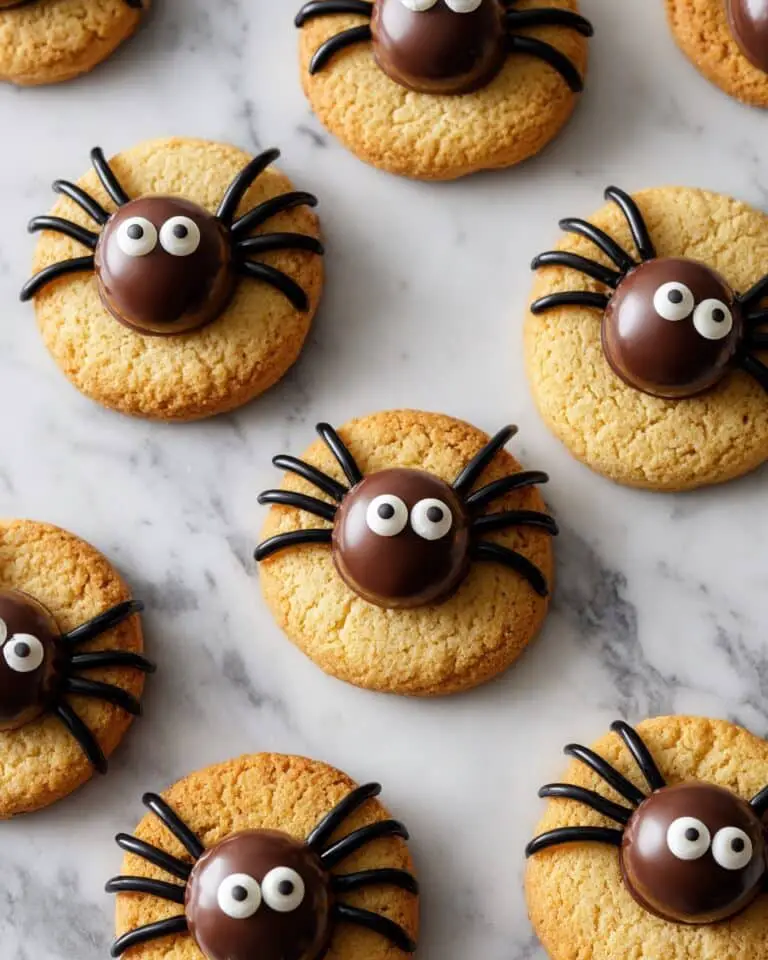 Peanut Butter Spider Cookies Recipe