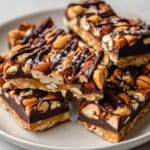 Dark Chocolate and Sea Salt Nut Bars Recipe