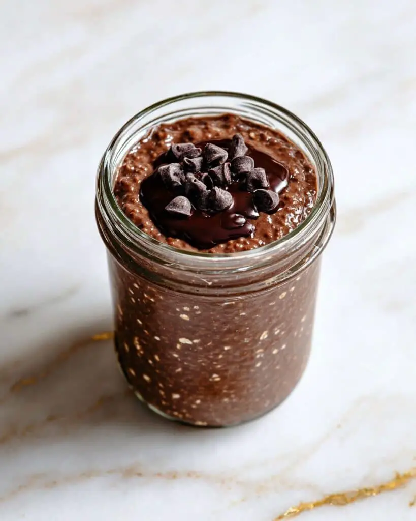 Brownie Batter Overnight Oats Recipe