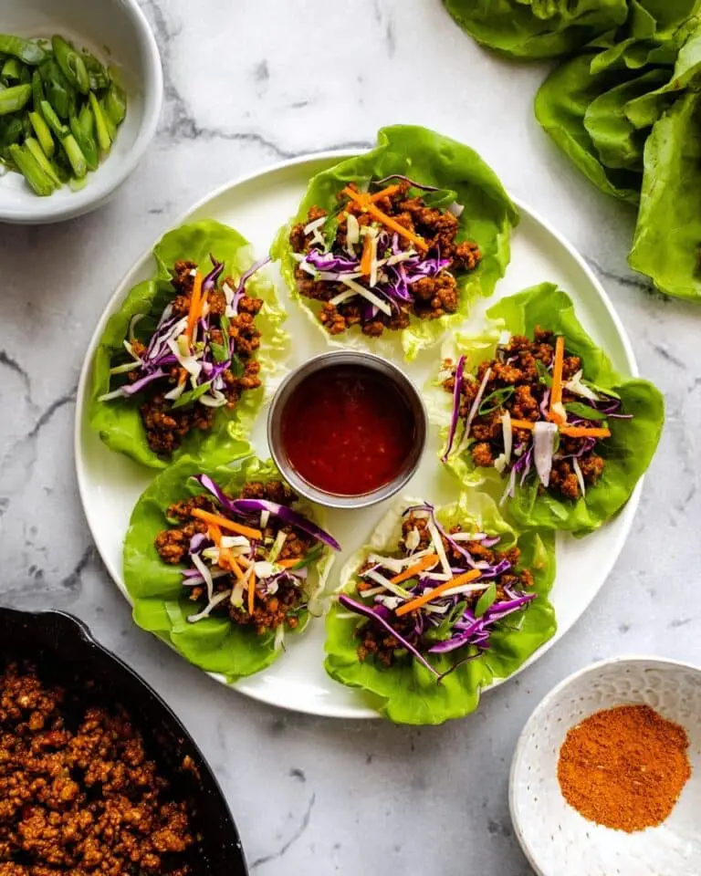 Chicken Lettuce Wraps Recipe