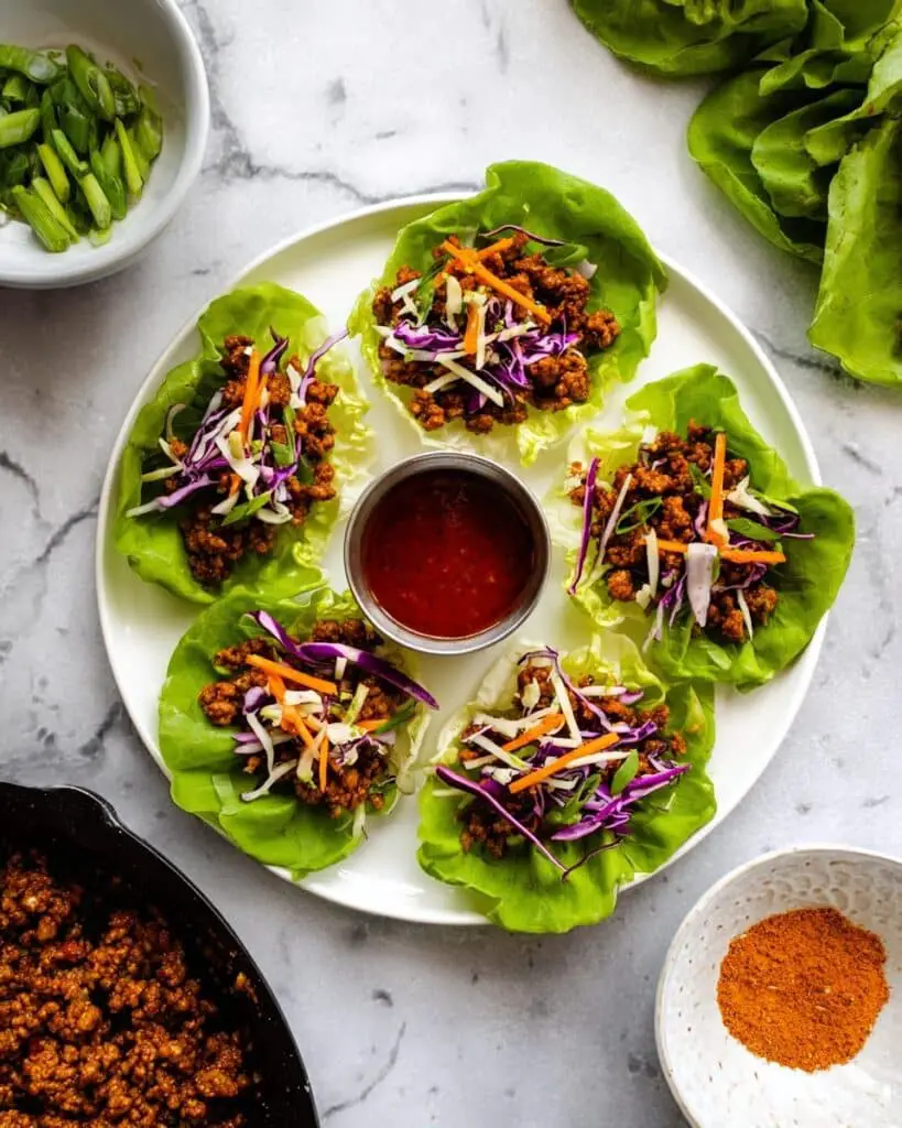 Chicken Lettuce Wraps Recipe