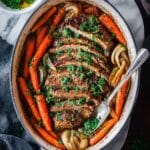 Oven-Braised Beef Brisket with Herb Gremolata Recipe