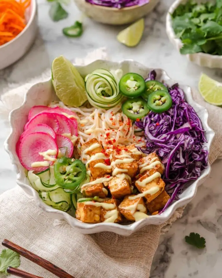 Banh Mi Rice Noodle Bowl Recipe