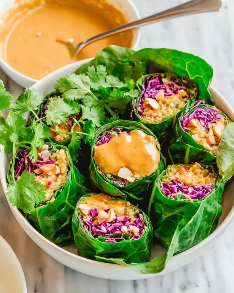 Chickpea Curry Collard Wraps Recipe