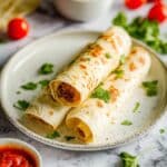 Baked Cheesy Beef Taquitos Recipe