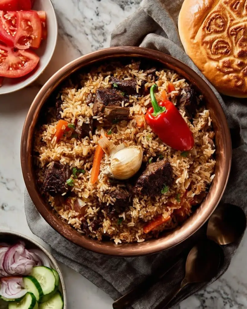 Uzbek Beef Plov Recipe