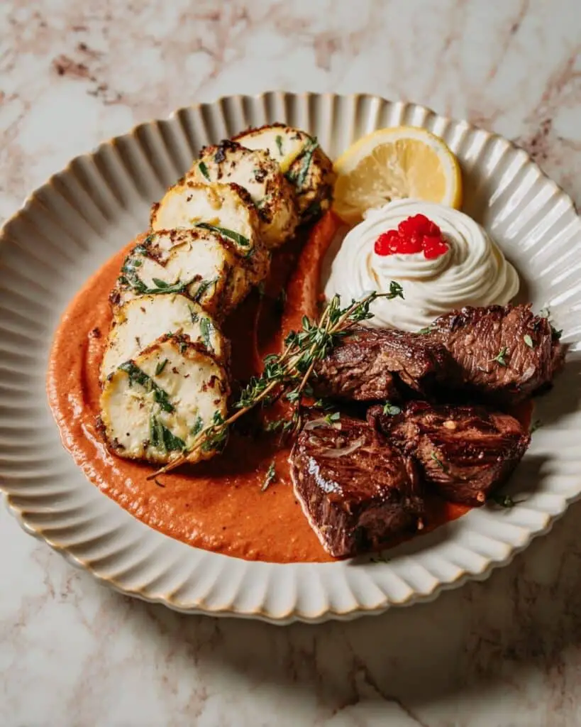 Svíčková: Traditional Czech Beef Sirloin with Vegetables and Cream Recipe