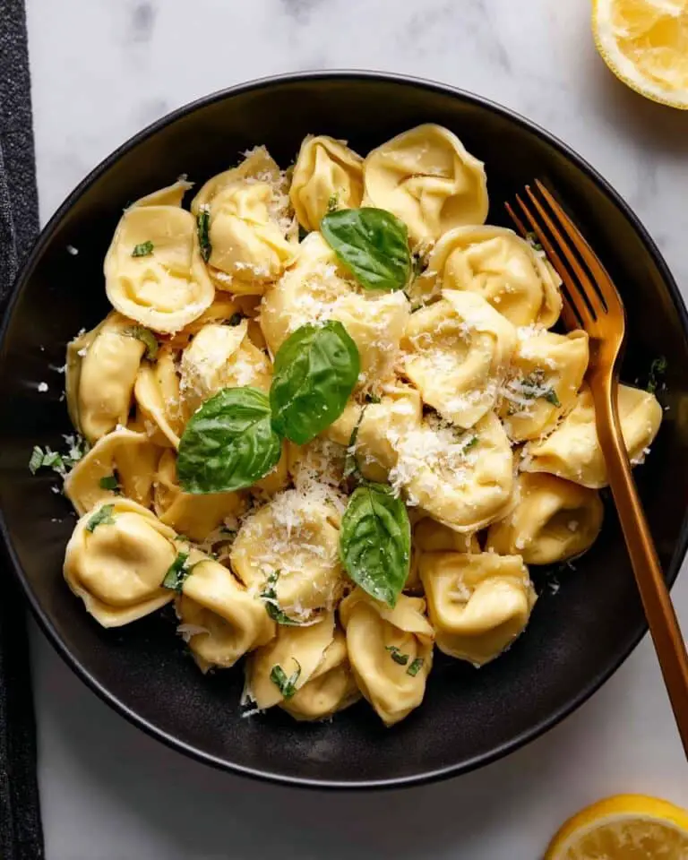 Lemon Butter Tortellini Sauce Recipe